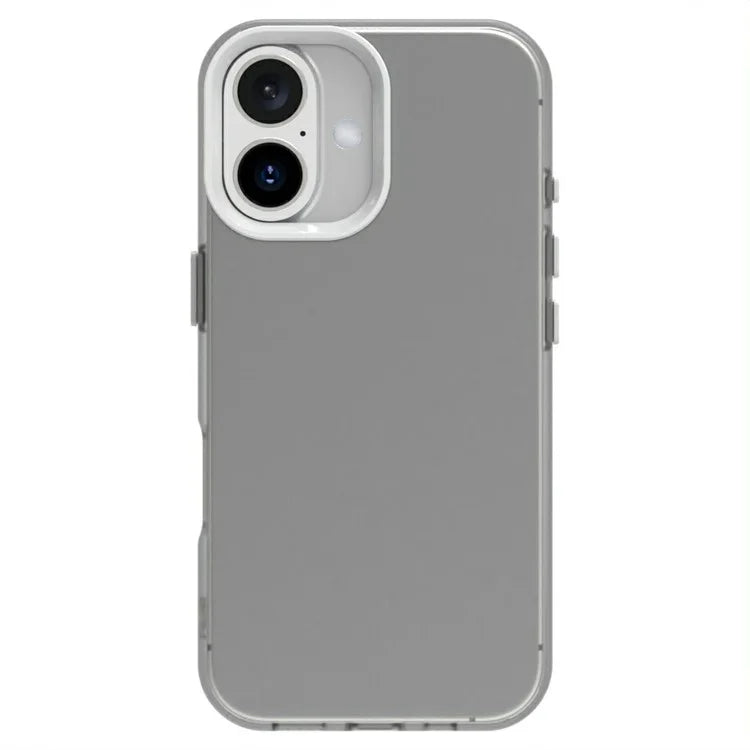 Candy Series For iPhone 16 Plus Case PC+TPU+PET Anti-Drop Phone Cover