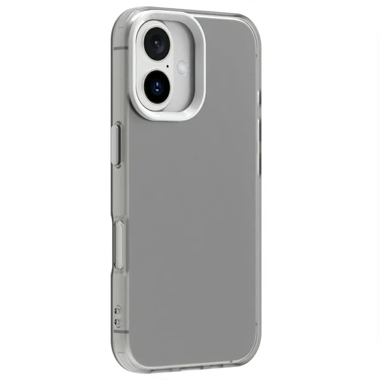 Candy Series For iPhone 16 Plus Case PC+TPU+PET Anti-Drop Phone Cover