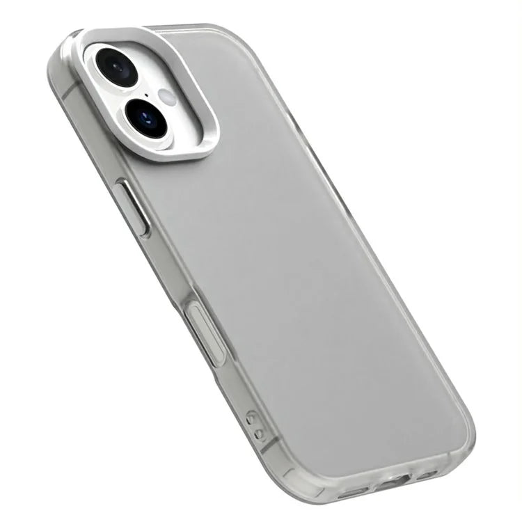 Candy Series For iPhone 16 Plus Case PC+TPU+PET Anti-Drop Phone Cover
