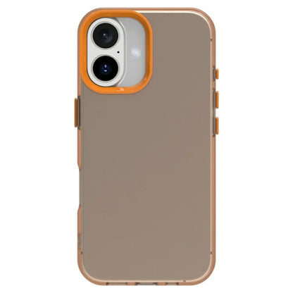 Candy Series For iPhone 16 Plus Case PC+TPU+PET Anti-Drop Phone Cover
