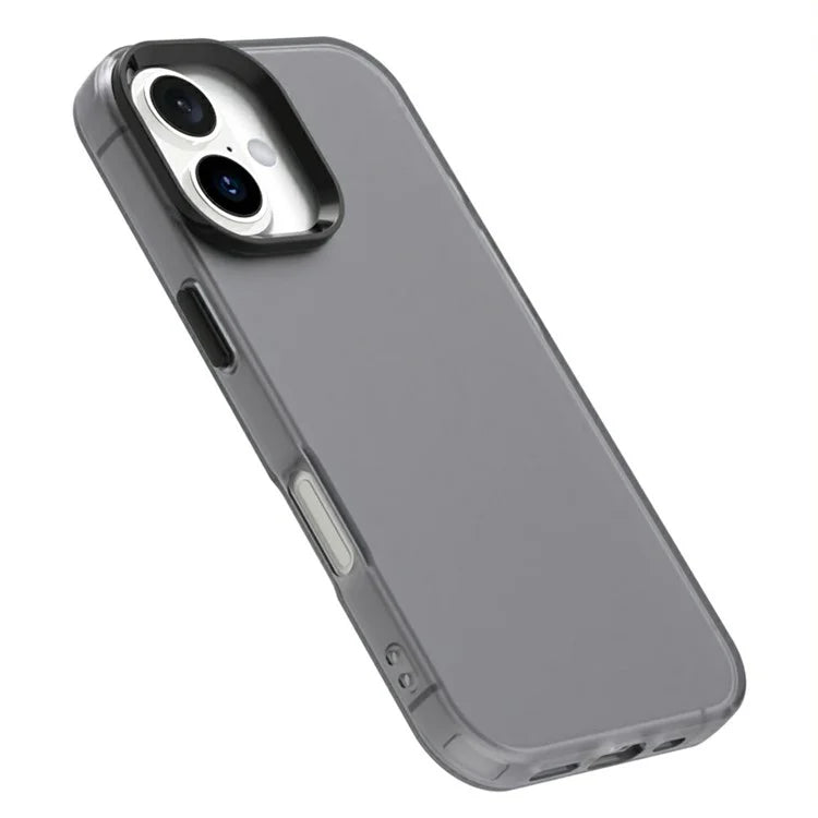 Candy Series For iPhone 16 Plus Case PC+TPU+PET Anti-Drop Phone Cover