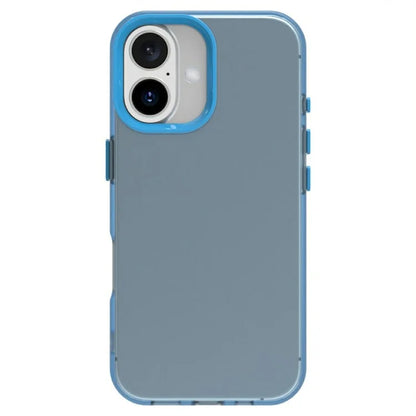 Candy Series For iPhone 16 Plus Case PC+TPU+PET Anti-Drop Phone Cover