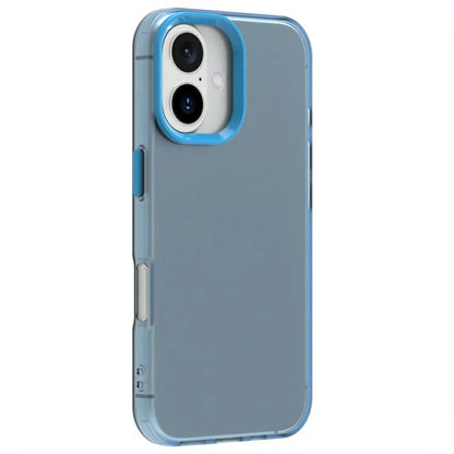 Candy Series For iPhone 16 Plus Case PC+TPU+PET Anti-Drop Phone Cover