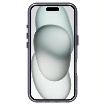 Candy Series For iPhone 16 Plus Case PC+TPU+PET Anti-Drop Phone Cover