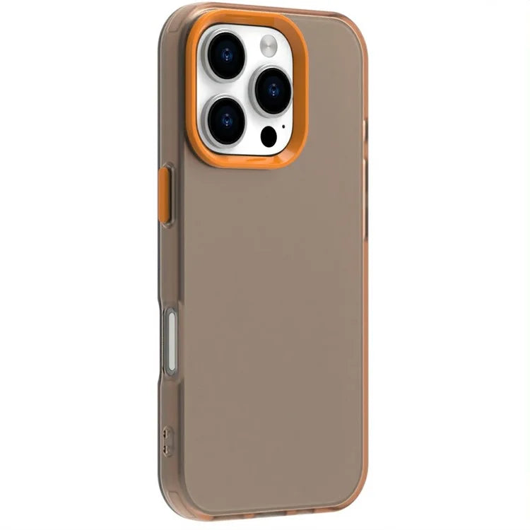 Candy Series For iPhone 16 Pro Max Case PC+TPU+PET Anti-Drop Phone Cover