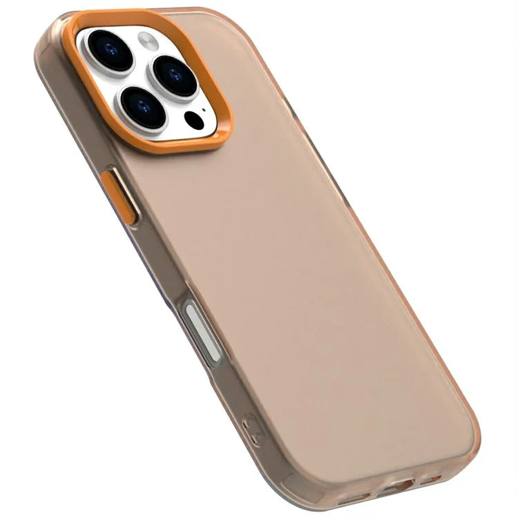 Candy Series For iPhone 16 Pro Max Case PC+TPU+PET Anti-Drop Phone Cover