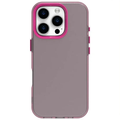 Candy Series For iPhone 16 Pro Max Case PC+TPU+PET Anti-Drop Phone Cover