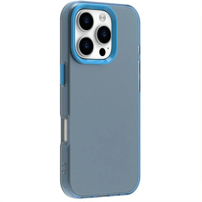 Candy Series For iPhone 16 Pro Max Case PC+TPU+PET Anti-Drop Phone Cover