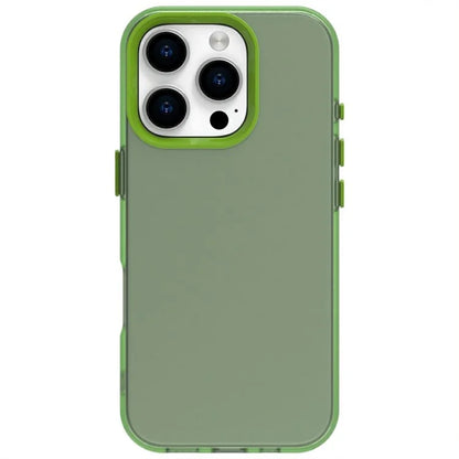 Candy Series For iPhone 16 Pro Max Case PC+TPU+PET Anti-Drop Phone Cover