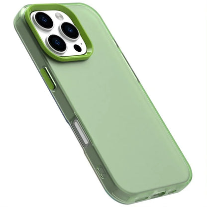 Candy Series For iPhone 16 Pro Max Case PC+TPU+PET Anti-Drop Phone Cover