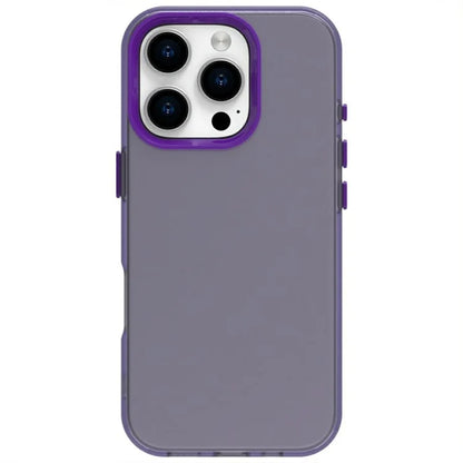 Candy Series For iPhone 16 Pro Max Case PC+TPU+PET Anti-Drop Phone Cover