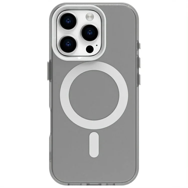 Candy Series For iPhone 16 Pro Max Case Compatible with MagSafe PC+TPU+PET Anti-Drop Phone Cover