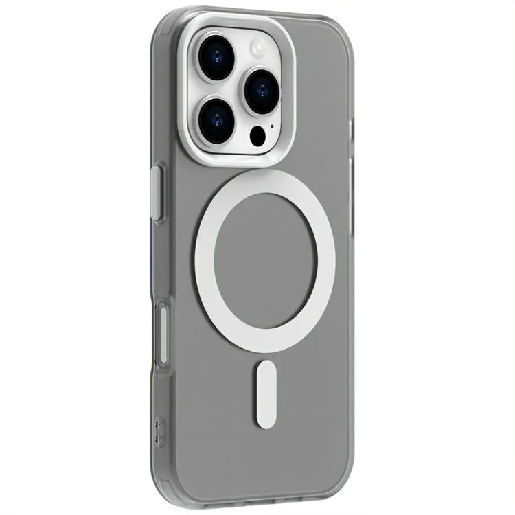 Candy Series For iPhone 16 Pro Max Case Compatible with MagSafe PC+TPU+PET Anti-Drop Phone Cover