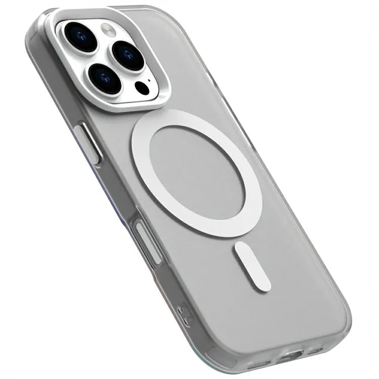 Candy Series For iPhone 16 Pro Max Case Compatible with MagSafe PC+TPU+PET Anti-Drop Phone Cover