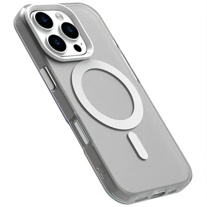 Candy Series For iPhone 16 Pro Max Case Compatible with MagSafe PC+TPU+PET Anti-Drop Phone Cover
