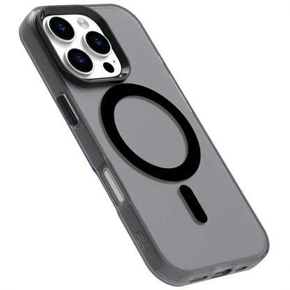Candy Series For iPhone 16 Pro Max Case Compatible with MagSafe PC+TPU+PET Anti-Drop Phone Cover