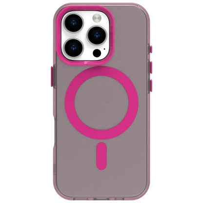 Candy Series For iPhone 16 Pro Max Case Compatible with MagSafe PC+TPU+PET Anti-Drop Phone Cover