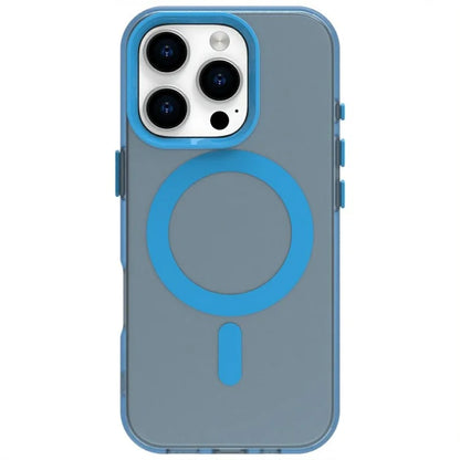 Candy Series For iPhone 16 Pro Max Case Compatible with MagSafe PC+TPU+PET Anti-Drop Phone Cover