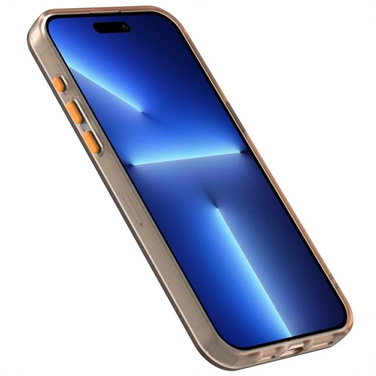 Candy Series For iPhone 15 Pro Max Case PC+TPU+PET Anti-Drop Phone Cover