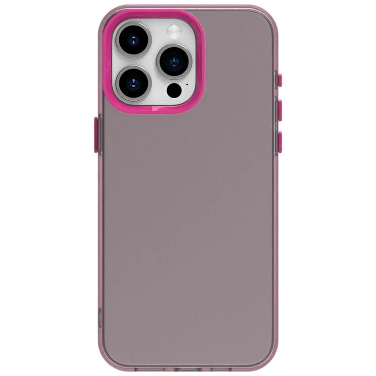 Candy Series For iPhone 15 Pro Max Case PC+TPU+PET Anti-Drop Phone Cover