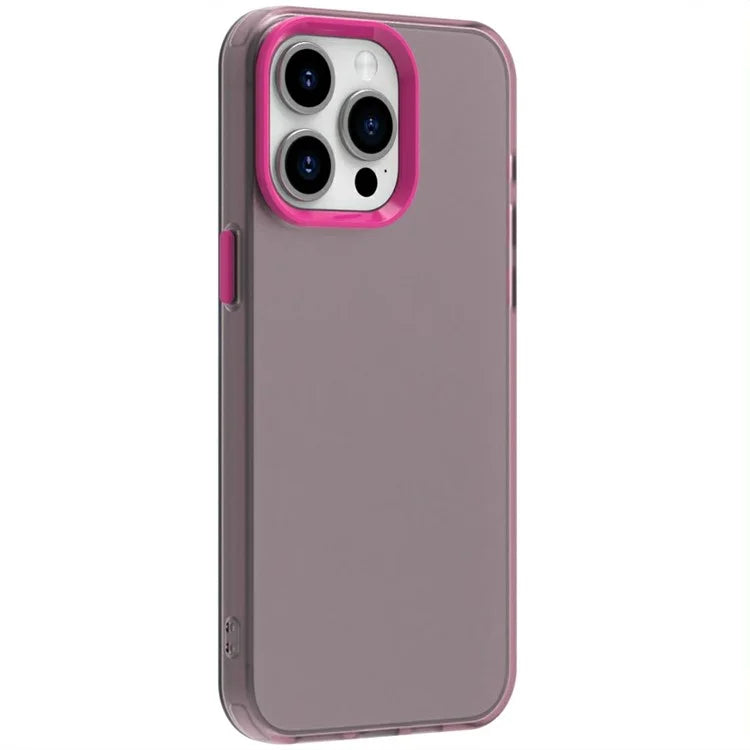 Candy Series For iPhone 15 Pro Max Case PC+TPU+PET Anti-Drop Phone Cover