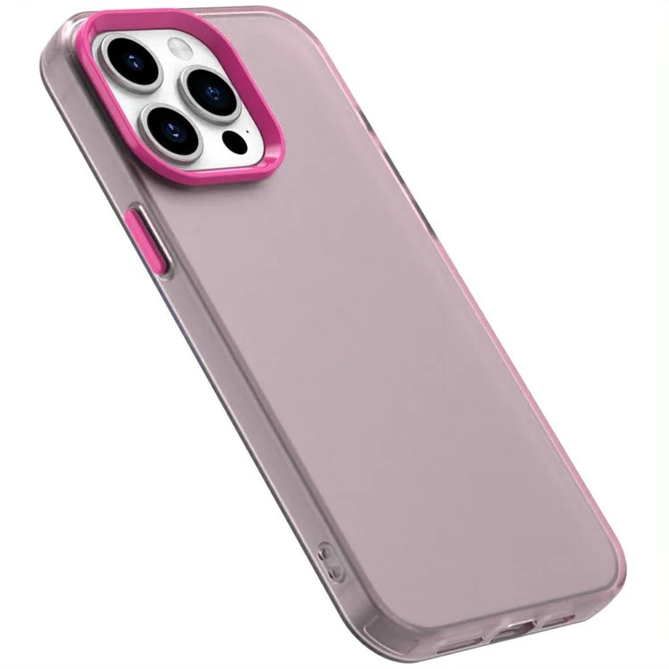 Candy Series For iPhone 15 Pro Max Case PC+TPU+PET Anti-Drop Phone Cover