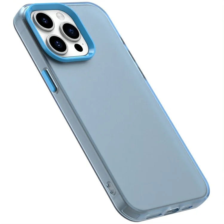 Candy Series For iPhone 15 Pro Max Case PC+TPU+PET Anti-Drop Phone Cover