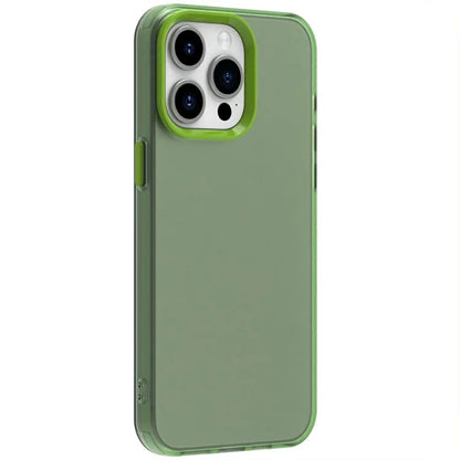 Candy Series For iPhone 15 Pro Max Case PC+TPU+PET Anti-Drop Phone Cover