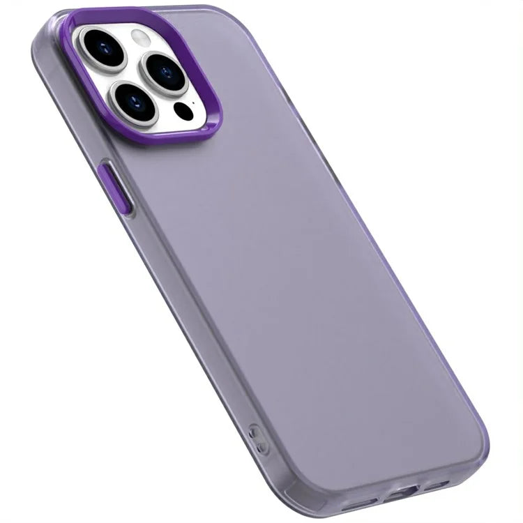 Candy Series For iPhone 15 Pro Max Case PC+TPU+PET Anti-Drop Phone Cover