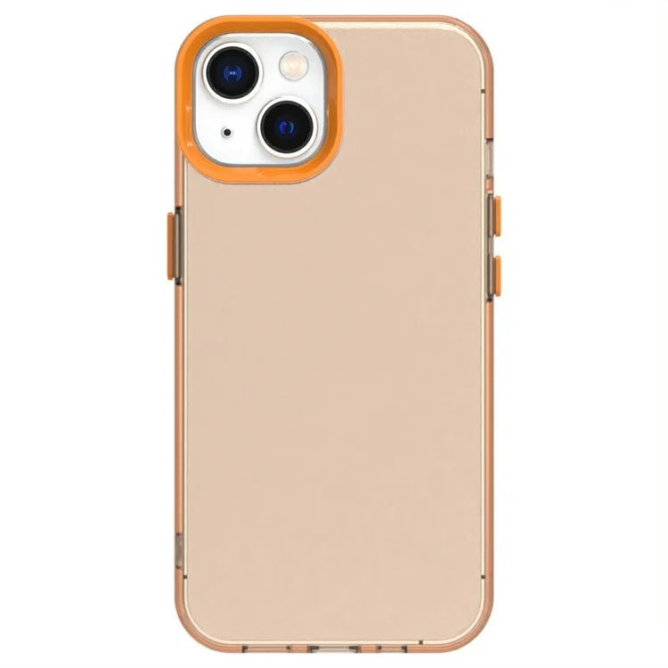 Candy Series For iPhone 15 Plus Case PC+TPU+PET Anti-Drop Phone Cover
