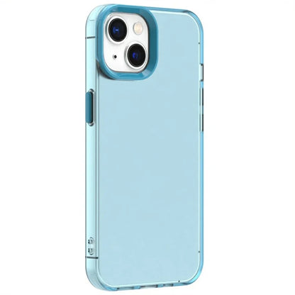 Candy Series For iPhone 15 Plus Case PC+TPU+PET Anti-Drop Phone Cover