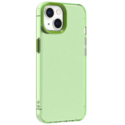 Candy Series For iPhone 15 Plus Case PC+TPU+PET Anti-Drop Phone Cover