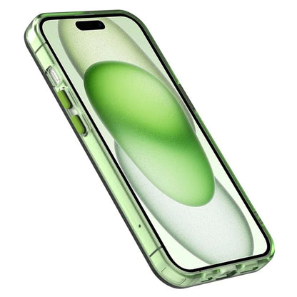 Candy Series For iPhone 15 Plus Case PC+TPU+PET Anti-Drop Phone Cover