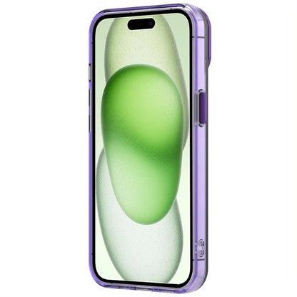 Candy Series For iPhone 15 Plus Case PC+TPU+PET Anti-Drop Phone Cover