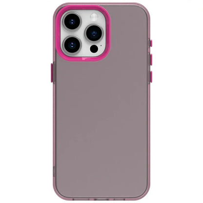 Candy Series For iPhone 15 Pro Case PC+TPU+PET Anti-Drop Phone Cover