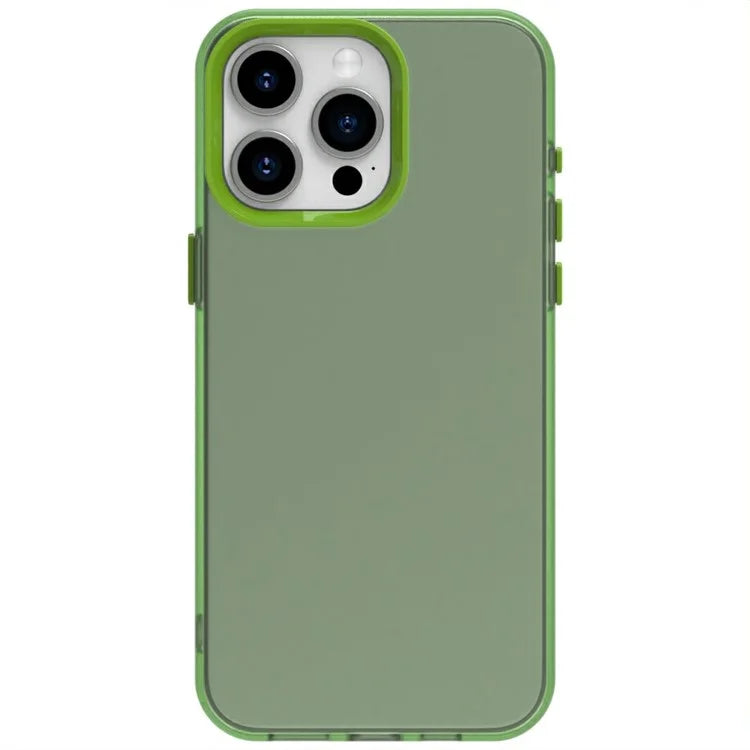 Candy Series For iPhone 15 Pro Case PC+TPU+PET Anti-Drop Phone Cover