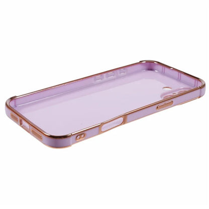 For iPhone 16 Case Electroplated Frame TPU Soft Phone Cover