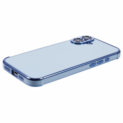 For iPhone 16 Case Electroplated Frame TPU Soft Phone Cover