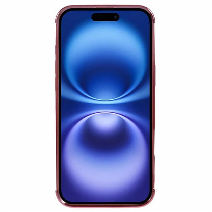 For iPhone 16 Case Electroplated Frame TPU Soft Phone Cover