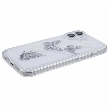For iPhone 16 Plus TPU Case Pattern Printing Shockproof Airbag Phone Cover