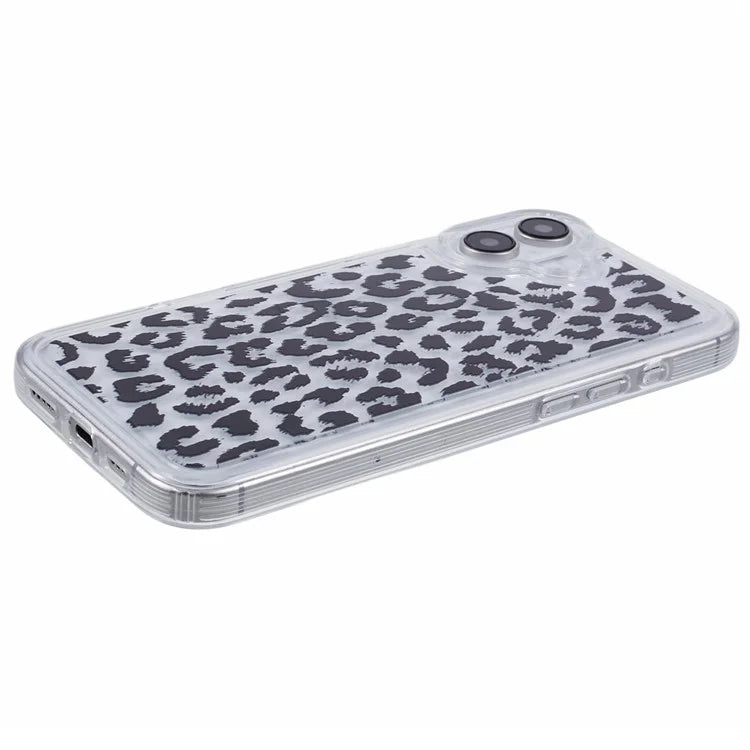 For iPhone 16 Plus TPU Case Pattern Printing Shockproof Airbag Phone Cover