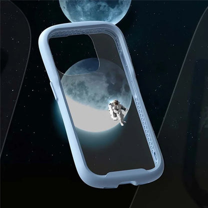 For iPhone 16 Pro Case Silicone+PC Airbag Corners Shockproof Phone Cover
