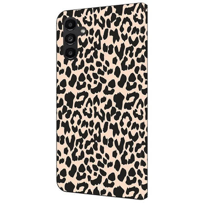 For Samsung Galaxy A14 4G / 5G Case Pattern Printed Protective Cover TPU+PU Leather Flip Phone Case