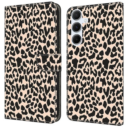 For Samsung Galaxy A25 5G (Global) (161.0 x 76.5 x 8.3mm) Case Pattern Printed Protective Cover TPU+PU Leather Flip Phone Case