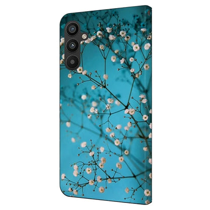 For Samsung Galaxy A34 5G Case Pattern Printed Protective Cover TPU+PU Leather Flip Phone Case