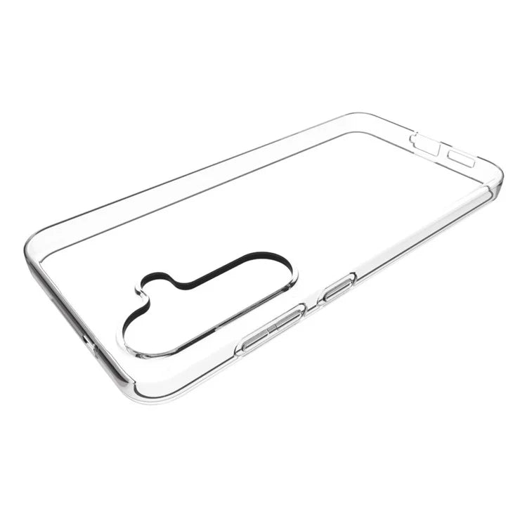 For Samsung Galaxy S25+ Clear Phone Case Watermark-Resistant TPU Back Cover