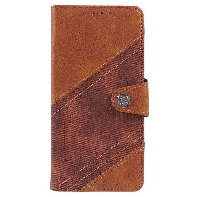 For Xiaomi 14T Case Splicing Texture Leather Phone Cover Viewing Stand