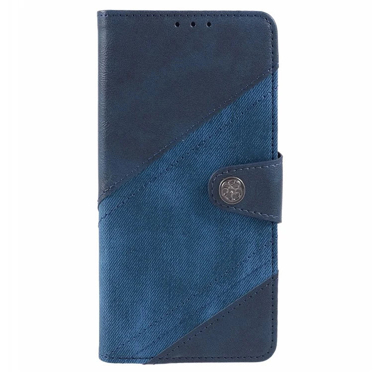 For Xiaomi 14T Case Splicing Texture Leather Phone Cover Viewing Stand