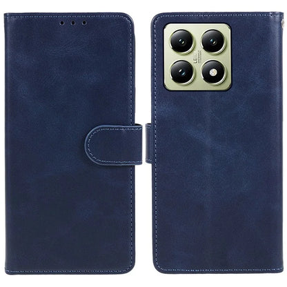 For Xiaomi 14T Case PU Leather Wallet Protective Phone Cover Calf Texture