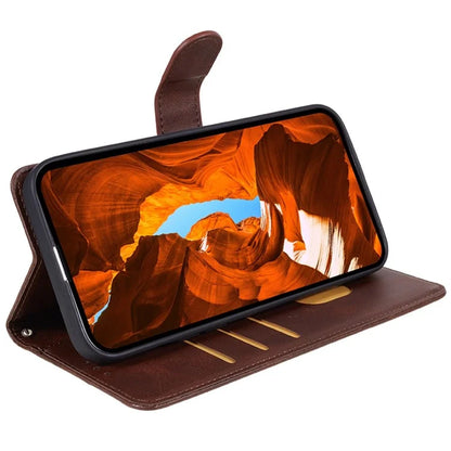 For Xiaomi 14T Case PU Leather Wallet Protective Phone Cover Calf Texture